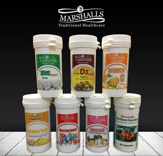 MARSHALLS ESSENTIALS -IMMUNE BOOSTER RANGE
