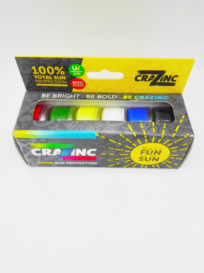 CRAZINC SA FLAG ASSORTED (10ml X 6)