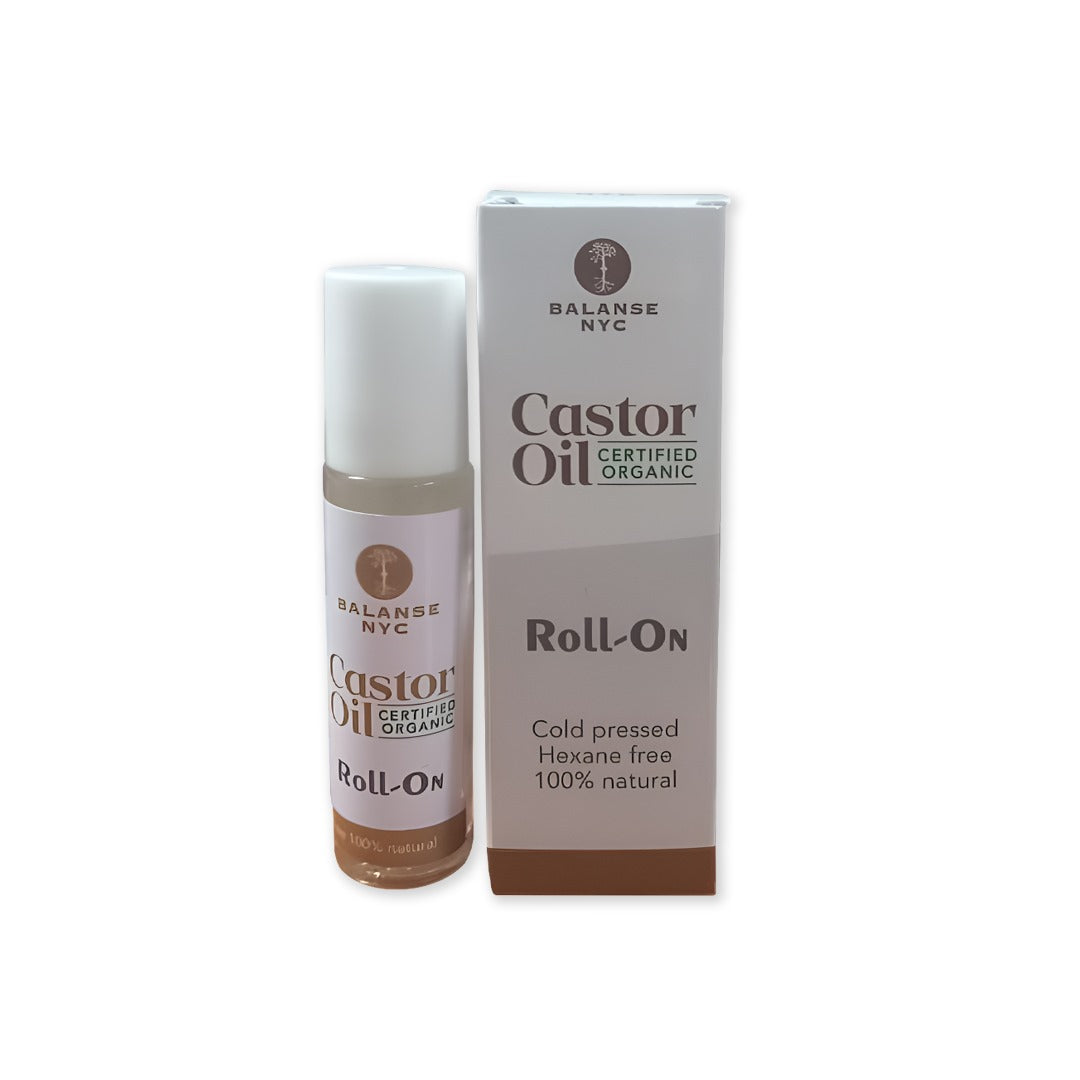 Balanse NYC Castor Oil Roll On Cold Pressed, Hexane Free 10ml