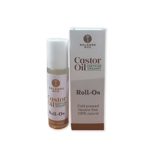 Balanse NYC Castor Oil Roll On Cold Pressed, Hexane Free 10ml