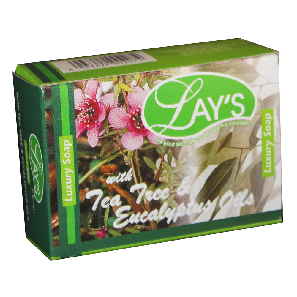 Lays Tea Tree & Eucalyptus Oil Soap (100g)